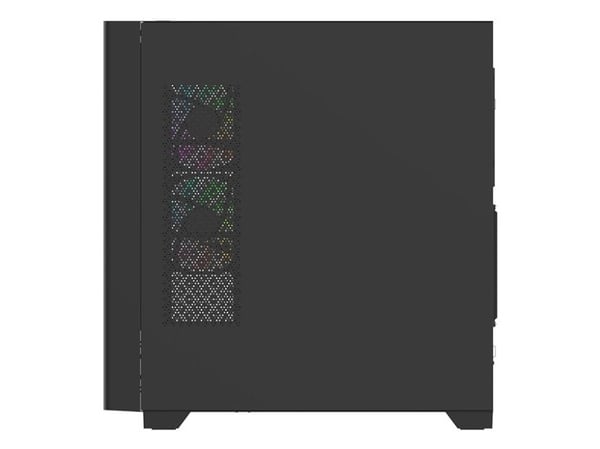 Thermaltake View 290 TG ARGB - Mid tower - ATX - sidepanel med vindu (herdet glass) - ingen strømforsyning (PS2) - svart - USB/lyd