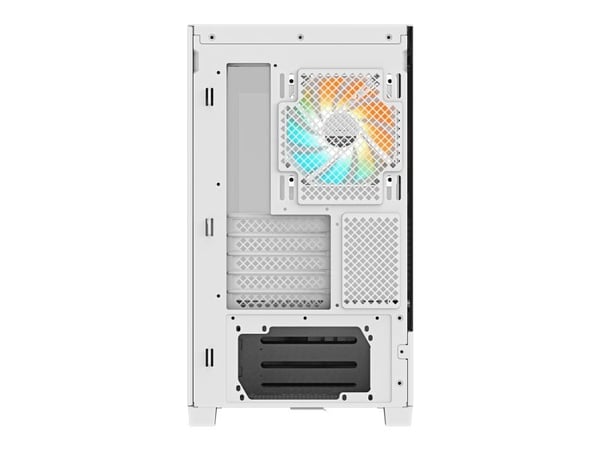 GIGABYTE C201 PANORAMIC ICE, Midi Tower, PC, Valkoinen, mikro ATX, Mini-ITX, Lasi, Muovi, Terästä, Pelaaminen