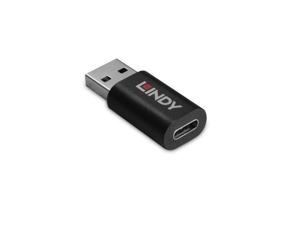 Lindy 71264, USB typ A, USB typ C, Sortera