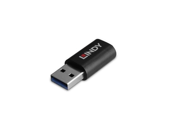 Lindy 71264, USB typ A, USB typ C, Sortera