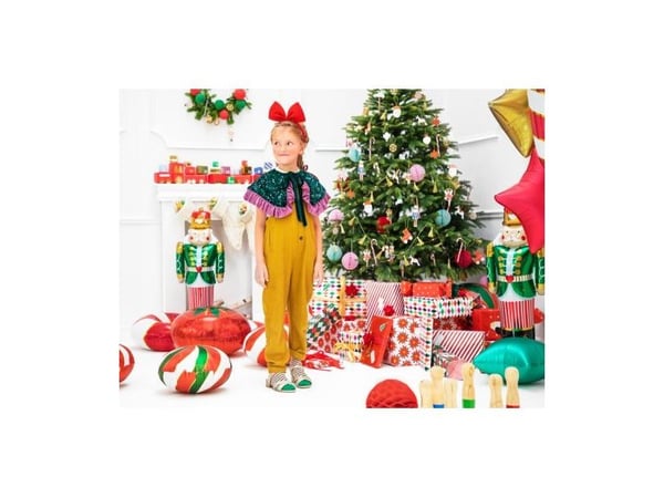 Hiuspanta punaisella rusetilla