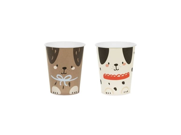 Hunde papkrus, 6 stk