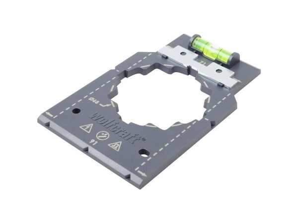 Wolfcraft mal for markering og posisjonering til bokser 68 mm (5975000)