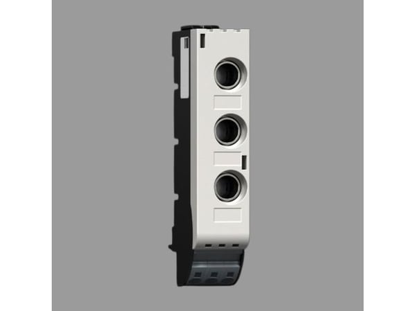 Rittal 9630.005, 1 kpl, Polyamidi, Harmaa, 63 A, 189 mm, 39,5 mm