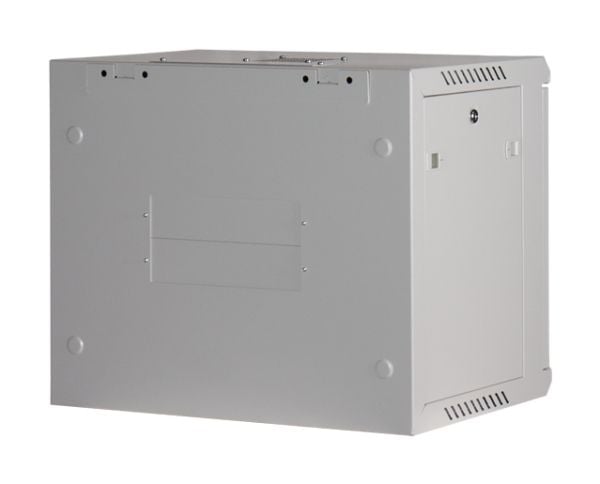 Rockstable RS19-6409WS, Veggmonterbar hylle, 9U, 60 kg, Nøkkellås, Hvit