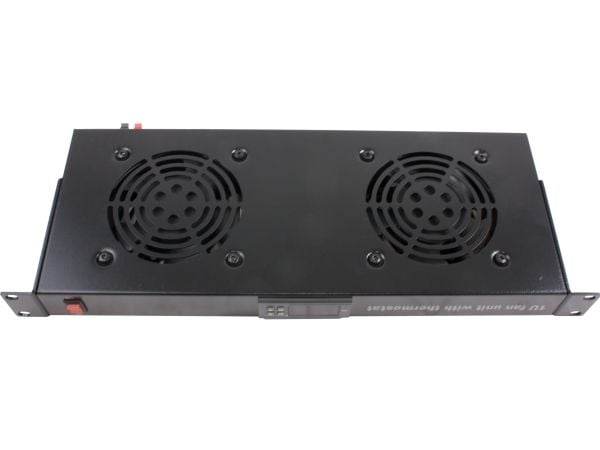 Rockstable RS19-FT1U2TM, Avkjølingsvifte, Sort, Stål, 2 vifter, 12 cm, 330 m³/t