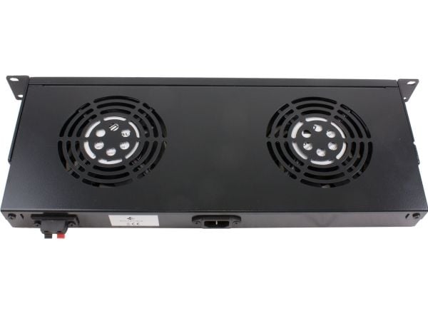 Rockstable RS19-FT1U2TM, Avkjølingsvifte, Sort, Stål, 2 vifter, 12 cm, 330 m³/t