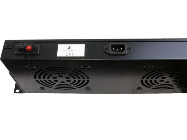 Rockstable RS19-FT1U2TM, Avkjølingsvifte, Sort, Stål, 2 vifter, 12 cm, 330 m³/t
