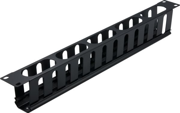 Rockstable RS19-02, Administrasjonspanel, Sort, SPCC, Stål, 1U, 48,3 cm (19"), 483 mm
