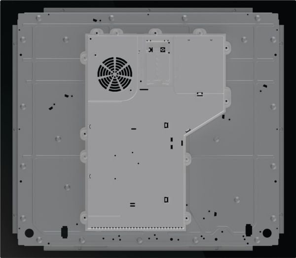 Gorenje G400 GI6421BSC - Induksjonskomfyrtopp - 4 plater - Nisje - bredde: 56 cm - dybde: 49 cm - uten ramme, - med skråkant - svart