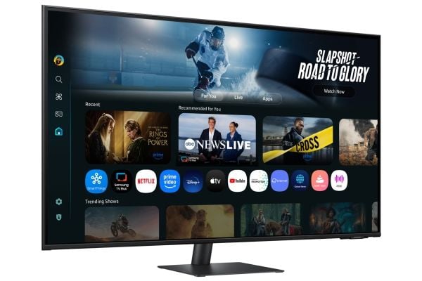 Samsung S43FM700UU - M70F Series - LED-skjerm - Smart - 43" - 3840 x 2160 4K UHD (2160p) @ 60 Hz - VA - 300 cd/m² - 5000:1 - HDR10 - 4 ms - 2xHDMI,...