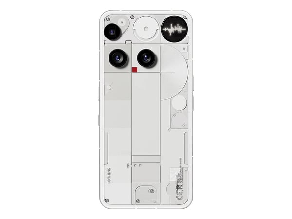 Nothing Phone (3) - 5G smarttelefon - dobbelt-SIM - RAM 12 GB / Internminne 256 GB - OLED-display - 6.67" - 2800 x 1260 pixels (120 Hz) - 3x bakkam...