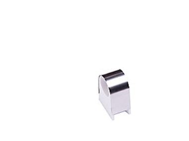 Rörhållare 2CLICK ø16x16mm låg - stål/POM