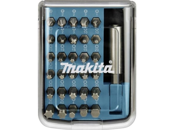 Makita - Borsett - 31 deler - 1/4"