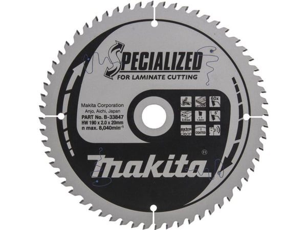 Makita B-33847, 19 cm, 2 cm, 2 mm, Makita