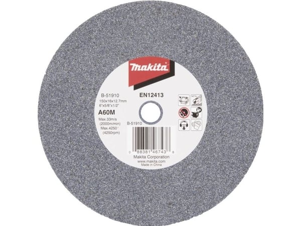 Teroituslevy MAKITA 150x16x12,7mm A60M