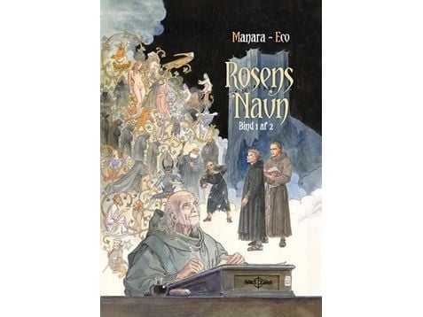 Rosenes navn bind 1 | Umberto Eco, Milo Manara | Språk: Dansk Rosenes navn bind 1 | Umberto Eco, Milo Manara | Språk: Dansk