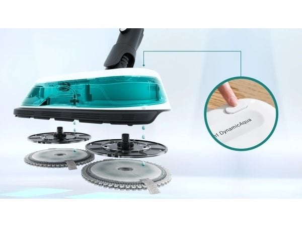 Bosch Unlimited 7 BCS71HYG1 - Støvsuger - pinne/håndholdt (2-i-1) - uten pose - uten kabel - hvit - 1 batteri, inkludert lader