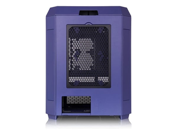 Thermaltake The Tower 600 - Mid tower - ATX - sidepanel med vindu (herdet glass) - ingen strømforsyning (PS/2) - future dusk - USB/lyd