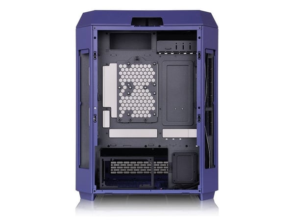 Thermaltake The Tower 600 - Mid tower - ATX - sidepanel med vindu (herdet glass) - ingen strømforsyning (PS/2) - future dusk - USB/lyd