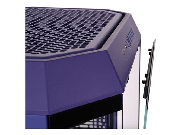 Thermaltake The Tower 600 - Mid tower - ATX - sidepanel med vindu (herdet glass) - ingen strømforsyning (PS/2) - future dusk - USB/lyd