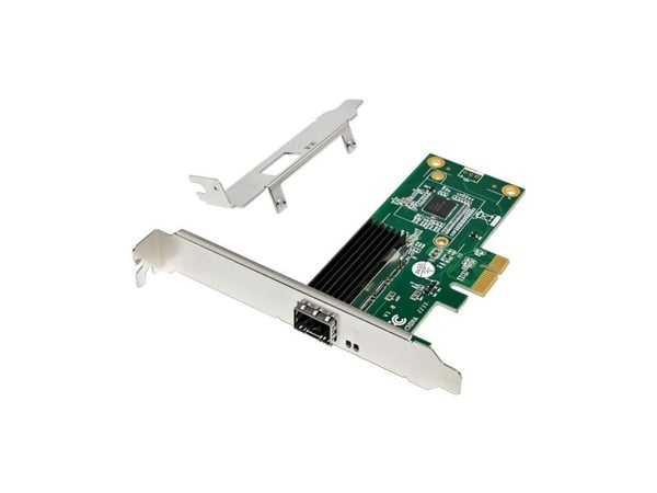 Microconnect MC-PCIEX1-I210-F1, Intern, Koblet med ledninger (ikke trådløs), PCI Express, Fiber, 1000 Mbit/s Microconnect MC-PCIEX1-I210-F1, Intern, Koblet med ledninger (ikke trådløs), PCI Express, Fiber, 1000 Mbit/s