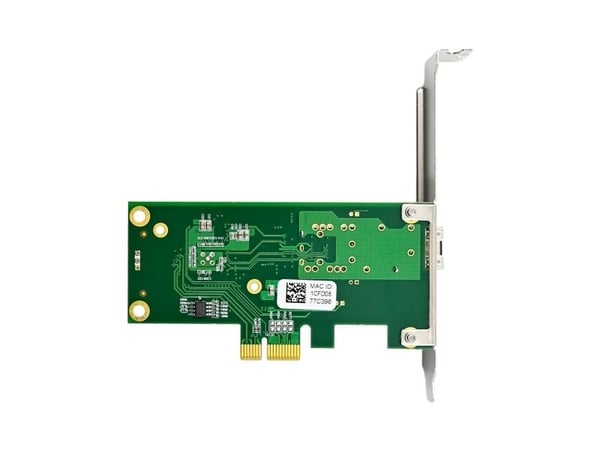 Microconnect MC-PCIEX1-I210-F1, Intern, Koblet med ledninger (ikke trådløs), PCI Express, Fiber, 1000 Mbit/s