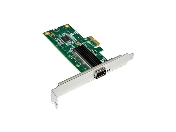 Microconnect MC-PCIEX1-I210-F1, Intern, Koblet med ledninger (ikke trådløs), PCI Express, Fiber, 1000 Mbit/s