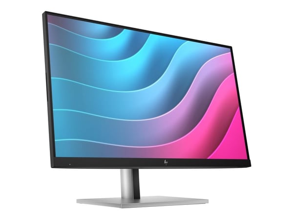 HP E24 G5 - E-Series - LED-skjerm - 24" (23.8" synlig) - 1920 x 1080 Full HD (1080p) @ 75 Hz - IPS - 250 cd/m² - 1000:1 - 5 ms - HDMI, DisplayPort ...