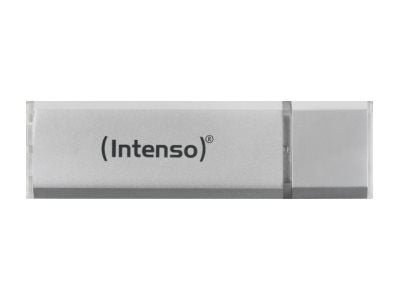 Intenso Alu Line - USB flash-enhet - 128 GB - USB 2.0 - silver