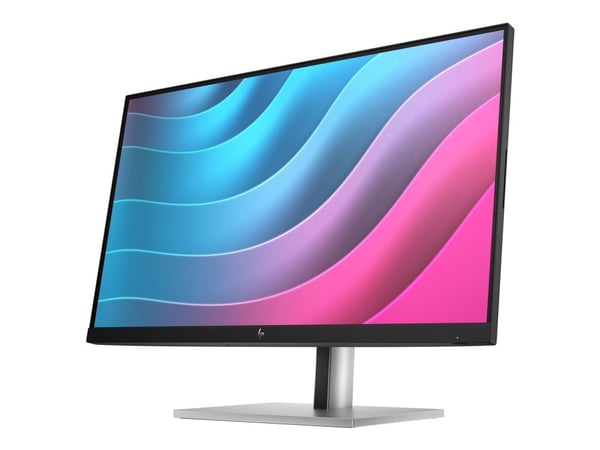 HP E24 G5 - E-Series - LED-skjerm - 23.8" - 1920 x 1080 Full HD (1080p) @ 75 Hz - IPS - 250 cd/m² - 1000:1 - 5 ms - HDMI, DisplayPort - svart hode,...