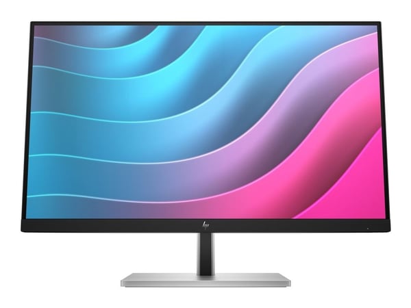 HP E24 G5 - E-Series - LED-skjerm - 23.8" - 1920 x 1080 Full HD (1080p) @ 75 Hz - IPS - 250 cd/m² - 1000:1 - 5 ms - HDMI, DisplayPort - svart hode,...