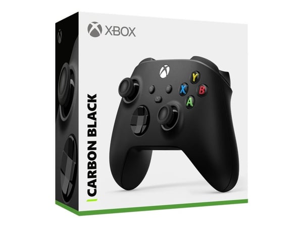 Microsoft Xbox Wireless Controller - Spelkontroll - trådlös - Bluetooth - kolsvart - för PC, Microsoft Xbox Series X, Microsoft Xbox Series S, Micr...