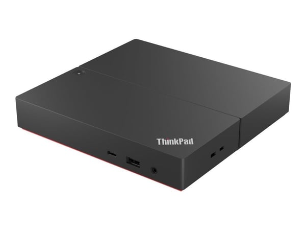 Lenovo ThinkPad Universal USB-C Smart Dock - ThinkSmart Edition - Dokkingstasjon - USB-C - HDMI, DP - 1GbE - 135 watt - CRU - Europa