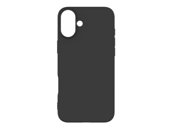 eSTUFF ES67101050-BULK, Suojus, Apple, iPhone 16, 15,5 cm (6.1"), musta