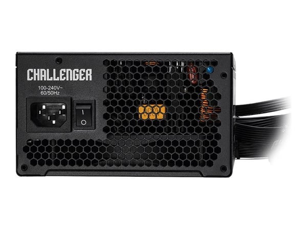 ASRock Challenger CL-750G - Strømforsyning (intern) - ATX12V 3.1/ EPS12V - 80 PLUS Gold - AC 100-240 V - 750 watt