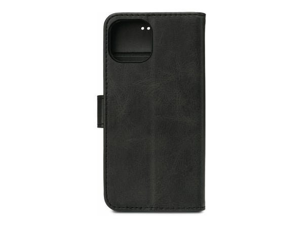 eSTUFF WALES - Lommebok for mobiltelefon - polyuretan (PU) - svart - for Apple iPhone 14