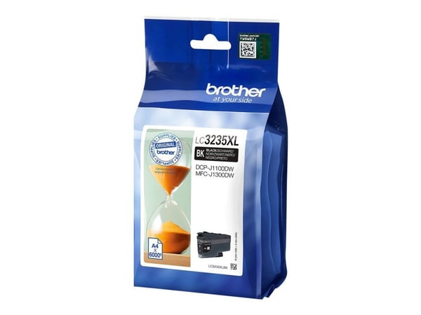 Brother LC3235XLBK, 6000 sivua, 1 kpl, Kertapakkaus