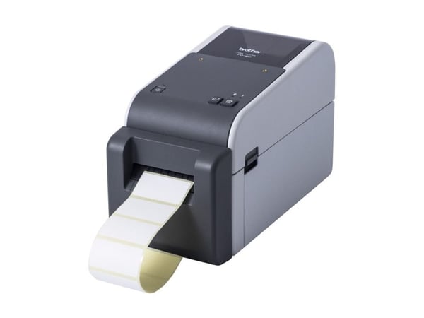 Brother TD-2320D300 - Etikett-/kvitteringsskriver - S/H - direktetermisk - Rull (6,3 cm) - 300 dpi - inntil 152.4 mm/sek - USB 2.0, USB-vert, LAN