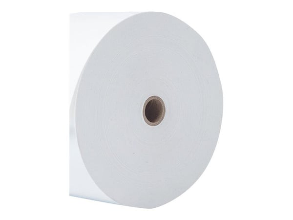 Brother - Hvit - Rull (5,8 cm x 101,6 m) 1 rull(er) kontinuerlig papir (en pakke 8) - for Brother TD-4410D, TD-4420DN, TD-4550DNWB