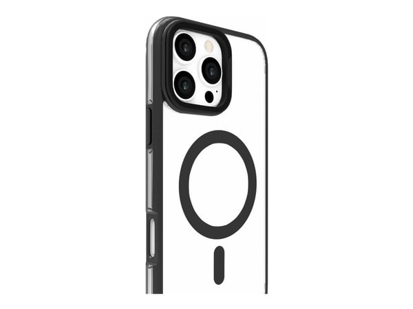 eSTUFF ES67141103, Suojus, Apple, iPhone 16 Pro Max, 17,5 cm (6.9"), Läpinäkyvä, musta
