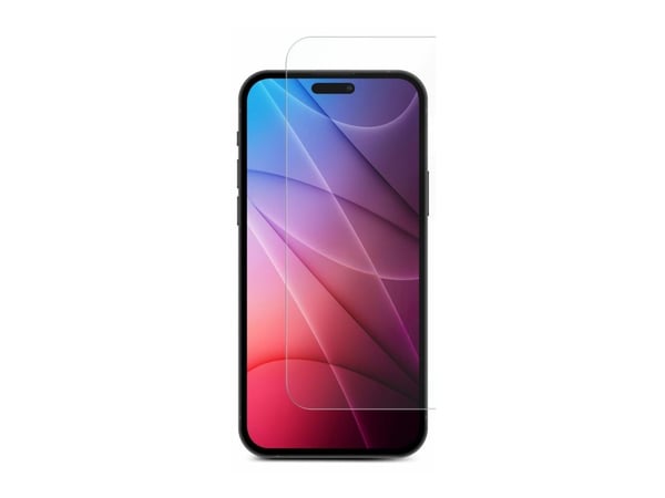 eSTUFF Titan Shield - Skjermbeskyttelse for mobiltelefon - glass - blank (en pakke 25) - for Apple iPhone 14 Pro