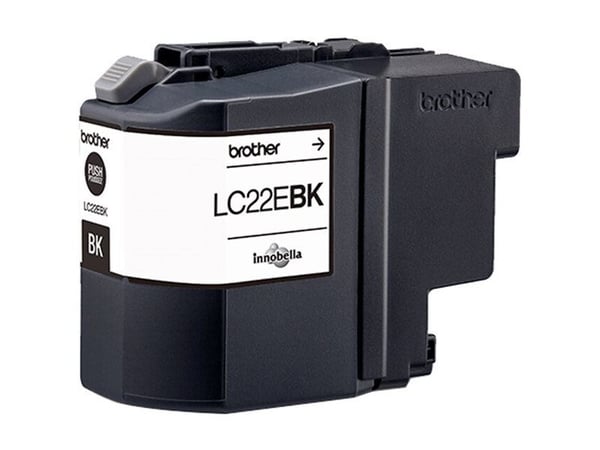 Brother LC22EBK, 2400 sivua, 1 kpl, Kertapakkaus