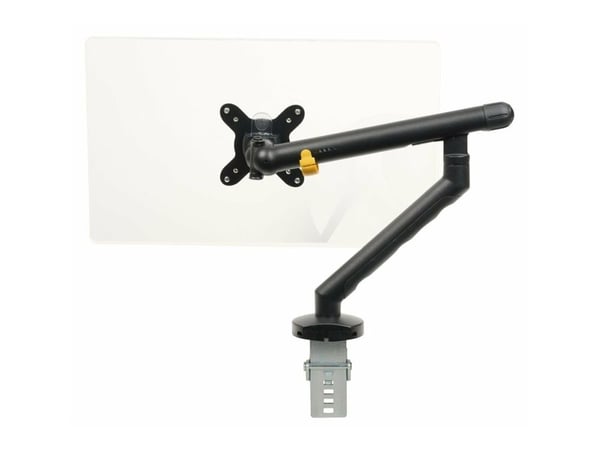 Bakker Elkhuizen Flexible Single - Monteringssett - justerbar arm med mekanisk fjær - for Skjerm - aluminium, stål, ABS-plast, termoplastgummi (TPR...
