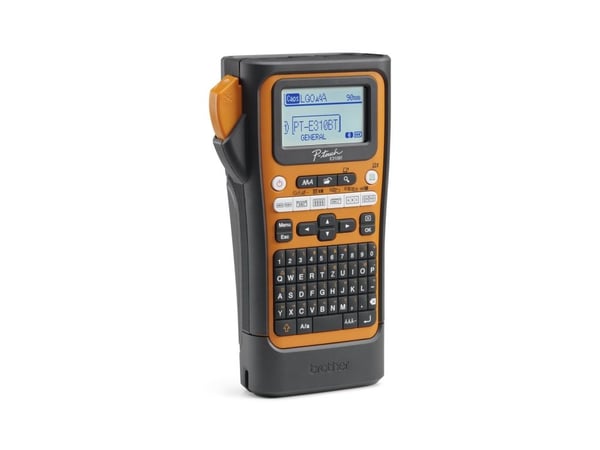 Brother P-Touch PT-E310BTVP - Etikettmaker - S/H - termotransfer - Rull (1,8 cm) - 180 dpi - inntil 20 mm/sek - USB 3.0, Bluetooth 5.0 - kutter - s...