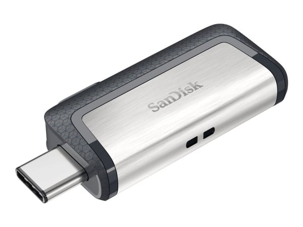 SanDisk Ultra Dual - USB-flashstasjon - 256 GB - USB 3.1 / USB-C