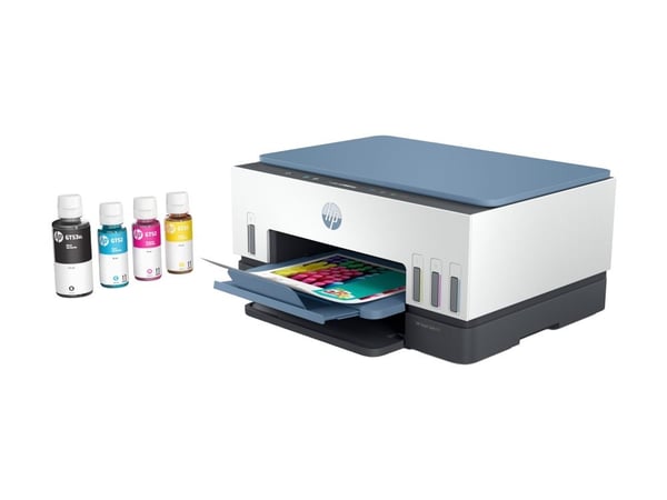 HP Smart Tank 675 All-in-One - Multifunksjonsskriver - farge - ink-jet - påfyllbar - Letter A (216 x 279 mm)/A4 (210 x 297 mm) (original) - A4/Lega...