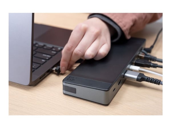 ZAGG - Dockningsstation - USB-C - 2 x HDMI - 10Mb LAN