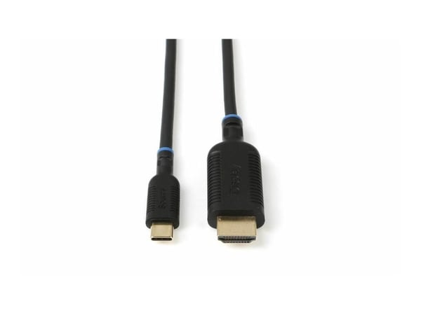MicroConnect - Adapterkabel - 24 pin USB-C hann til HDMI hann - 50 cm - svart