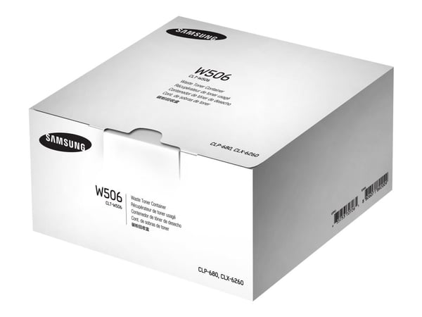 HP CLT-W506 - Svart, gul, cyan, magenta - Oppsamler for avfallstoner - for Samsung CLP-680, CLX-6260; ProXpress SL-C4010, SL-C4062